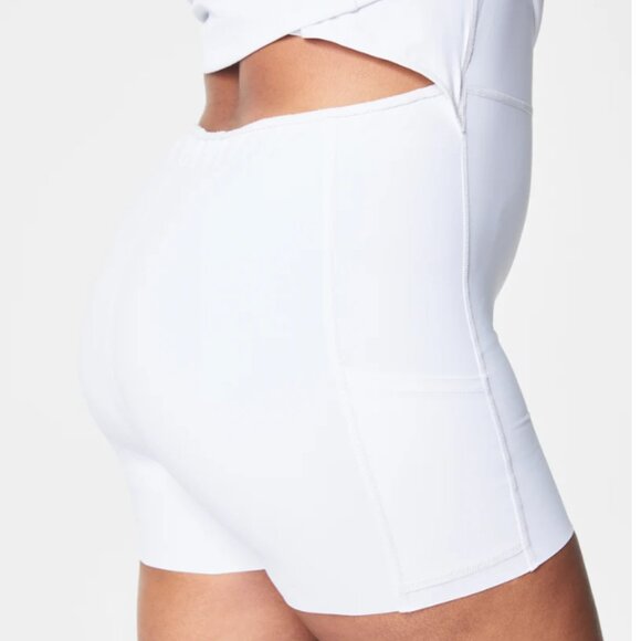 Spanx Shape Get Moving Rib Long Sleeve Zip Front Dress XL NWT - Picture 3 of 5